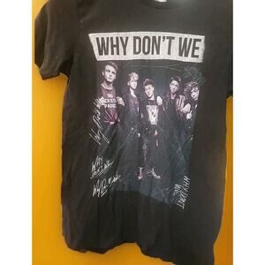 WHY DON'T WE- LA Boy Band WDW Photo Sig Graphic T-shirt Unisex Small A99